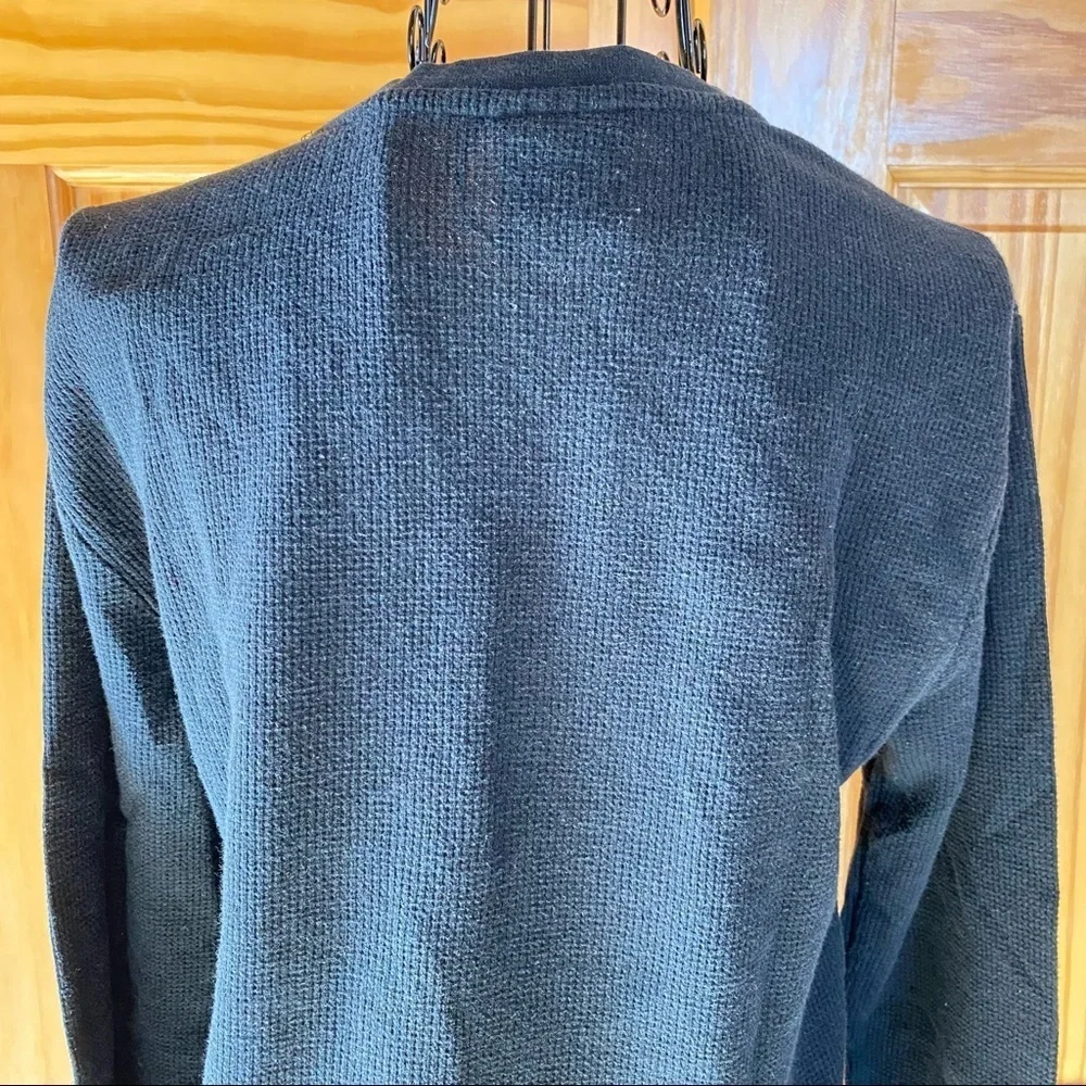 Unk NBA Atlanta Hawks Basketball Club Waffle Weave Long-sleeve Shirt Black Small - Picture 4 of 8